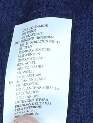 Monki Women's Purple Striped Jumper Dress S