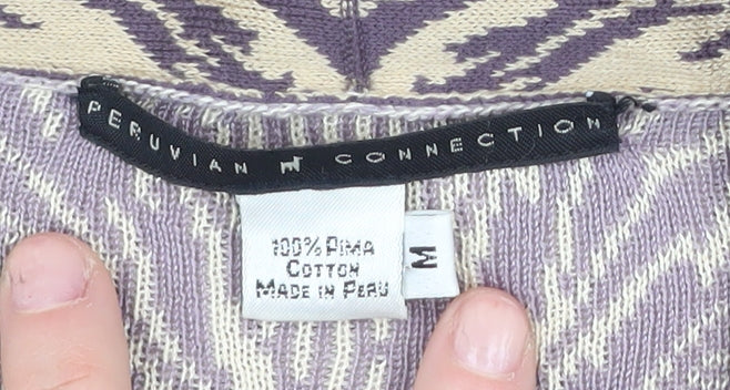 Peruvian Connection Women's Multicoloured M Cardigan