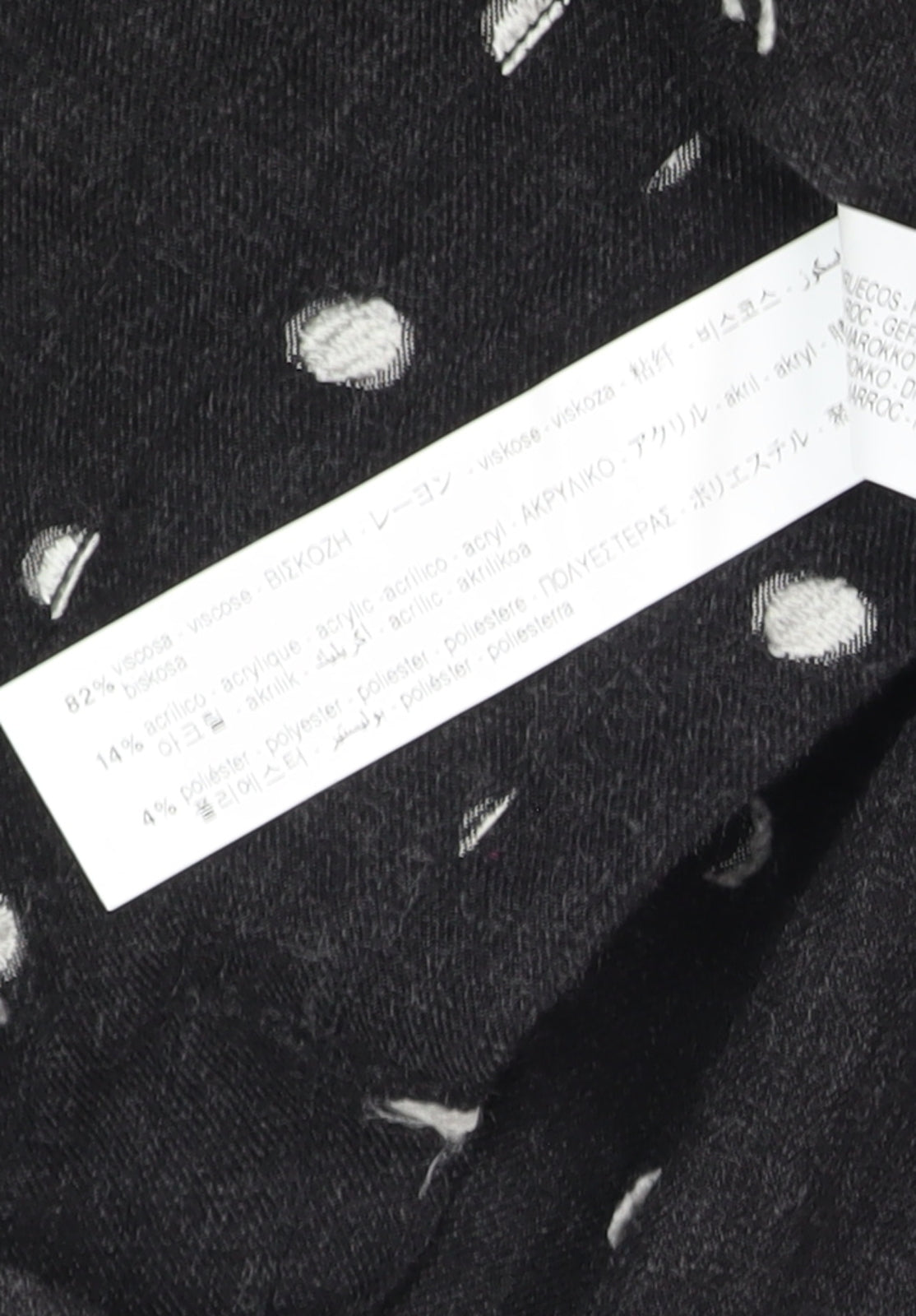 Zara Women's Black Polka Dot Shirt Dress S