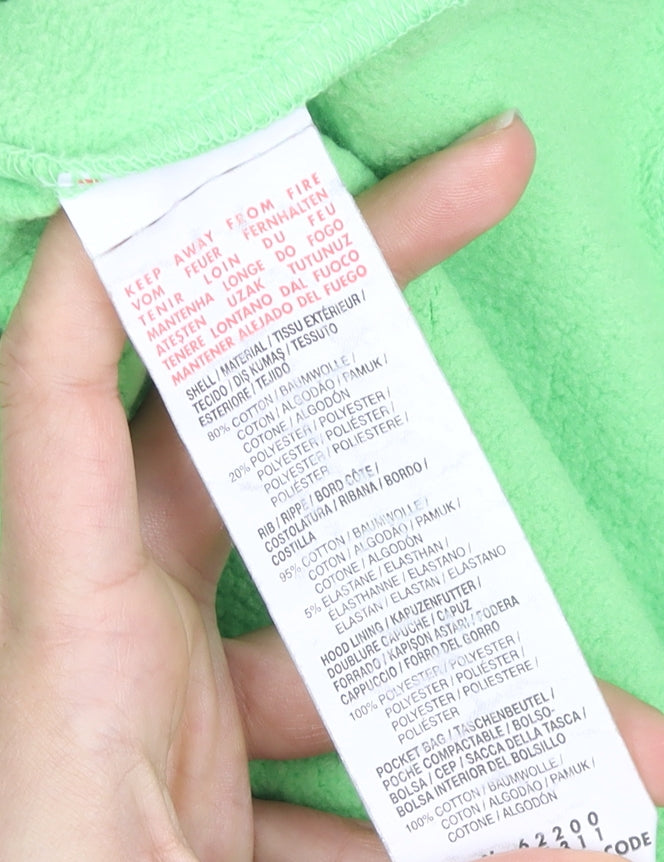 Puma Women's Green Pullover Hoodie Size 18