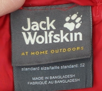 Jack Wolfskin Men's Grey Puffer Jacket Size L