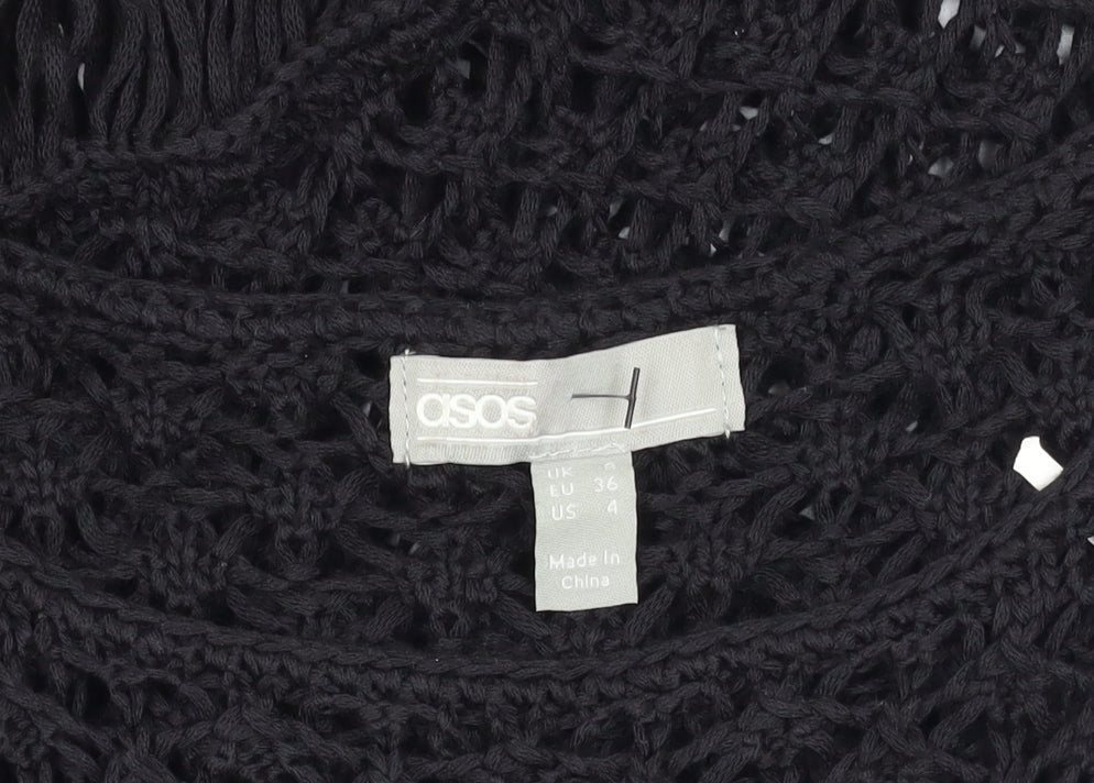 ASOS Women's Black Short Dress Size 8