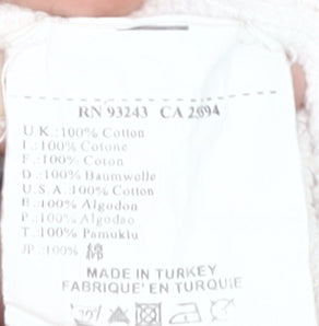 Diesel Ivory Unisex Adults Hoodie Pullover S