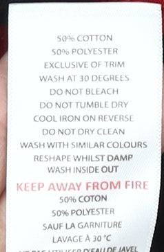 boohooMAN Men's Black Colourblock T-Shirt, Size L