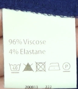 Phase Eight Women's Blue Wrap Dress - Size 16