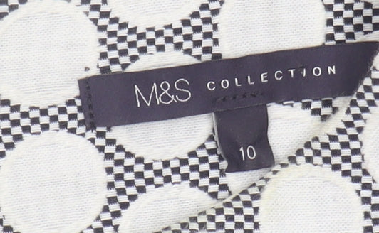 Marks and Spencer Women's Polka Dot Sheath Dress, Size 10