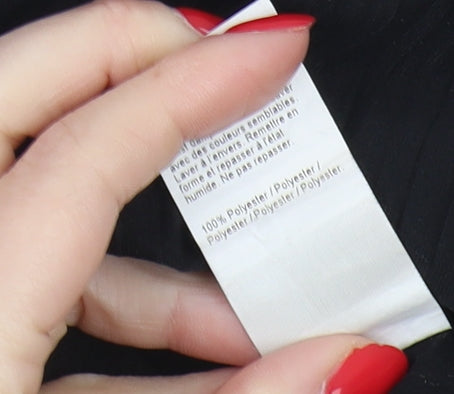 River Island Women's Black Dress Size 16