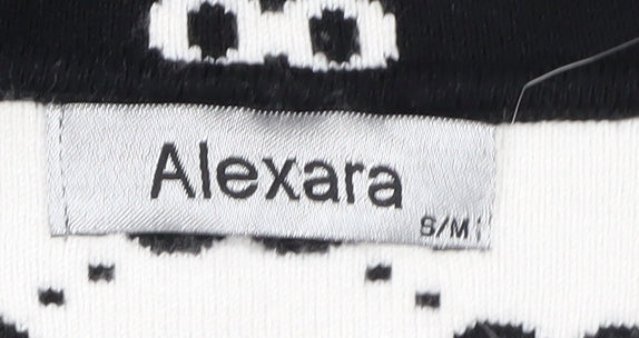 Alexara Women's Black Mid-Length Coatigan, M