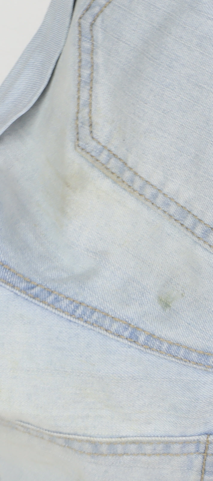 Benetton Girls Blue Denim Cut-Off Shorts XL