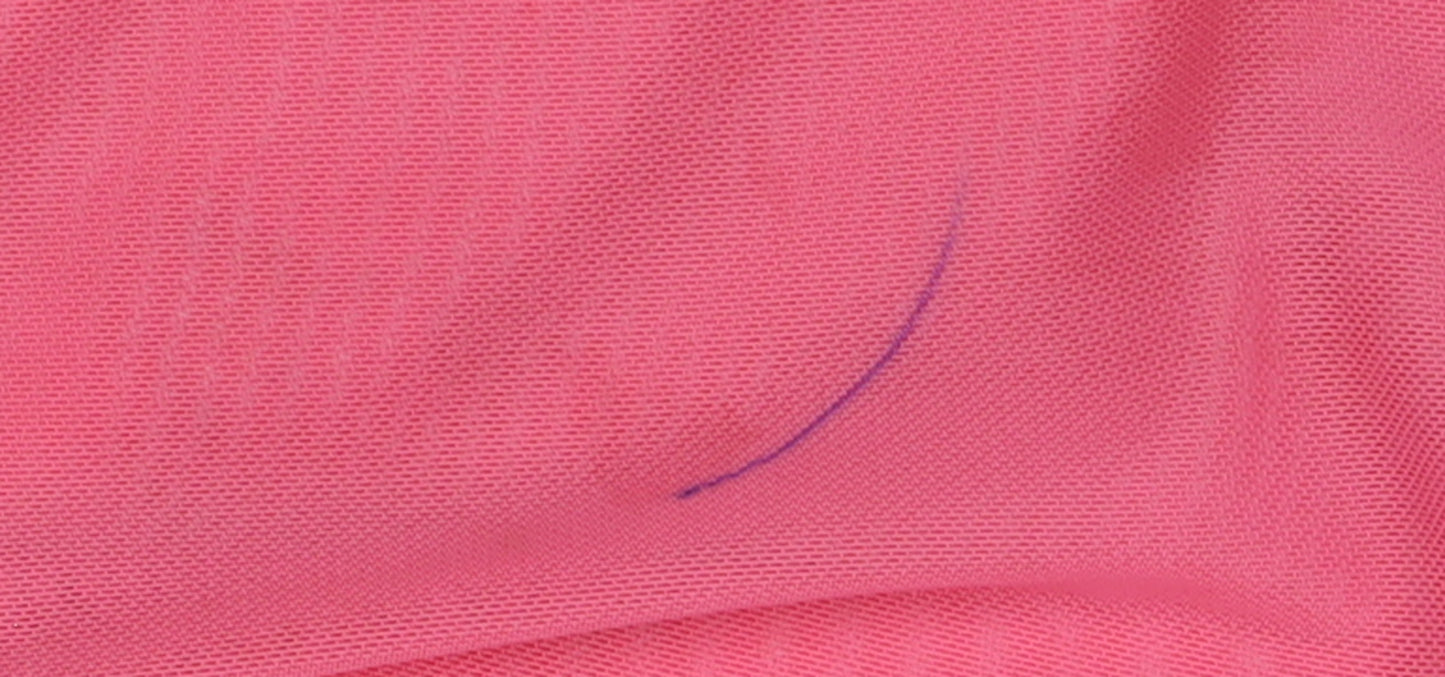 ASOS DESIGN Women's Pink Cropped Button-Up Shirt Size 8