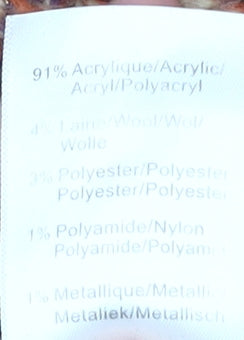 Damart Women's Multicoloured Cable-Knit Cardigan M