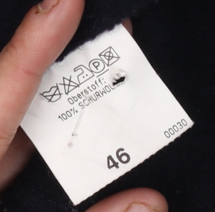 Rowland's Men's Black Wool Vest, Casual Style