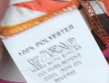 ASOS Women's Multicoloured Sleeveless Dress Size 18