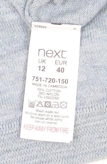 Next Women's Blue Basic T-Shirt, Size 12