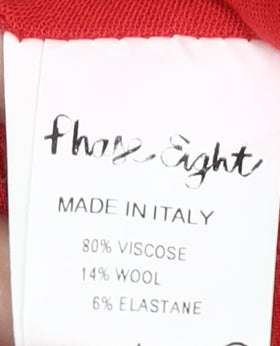 Phase Eight Women's Red Long Sleeve Top