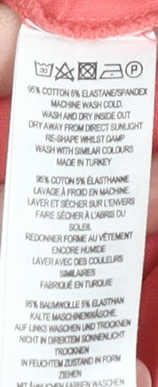 Great Plains Women's Pink Tank M Sleeveless Square Neck