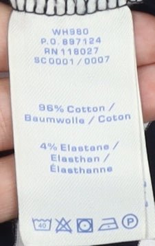 Boden Women's Multi Striped V-Neck Wrap Dress 16