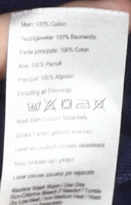 Joules Unisex Blue Slim Polo Shirt M