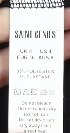 Saint Genies Women’s Black Jacket Dress Size 8