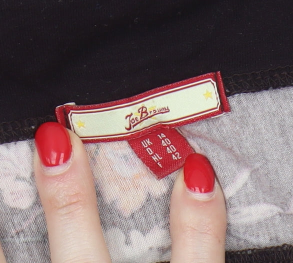 Joe Browns Women's Multicoloured Floral Dress, Size 14