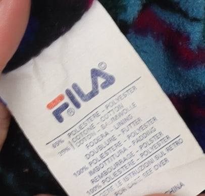 FILA Women's Green Quilted Jacket Size 16