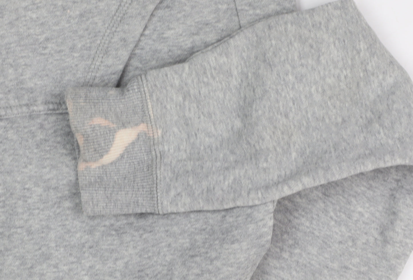Adidas Boys Grey Full Zip Hoodie 16 Years - Sporty Comfort