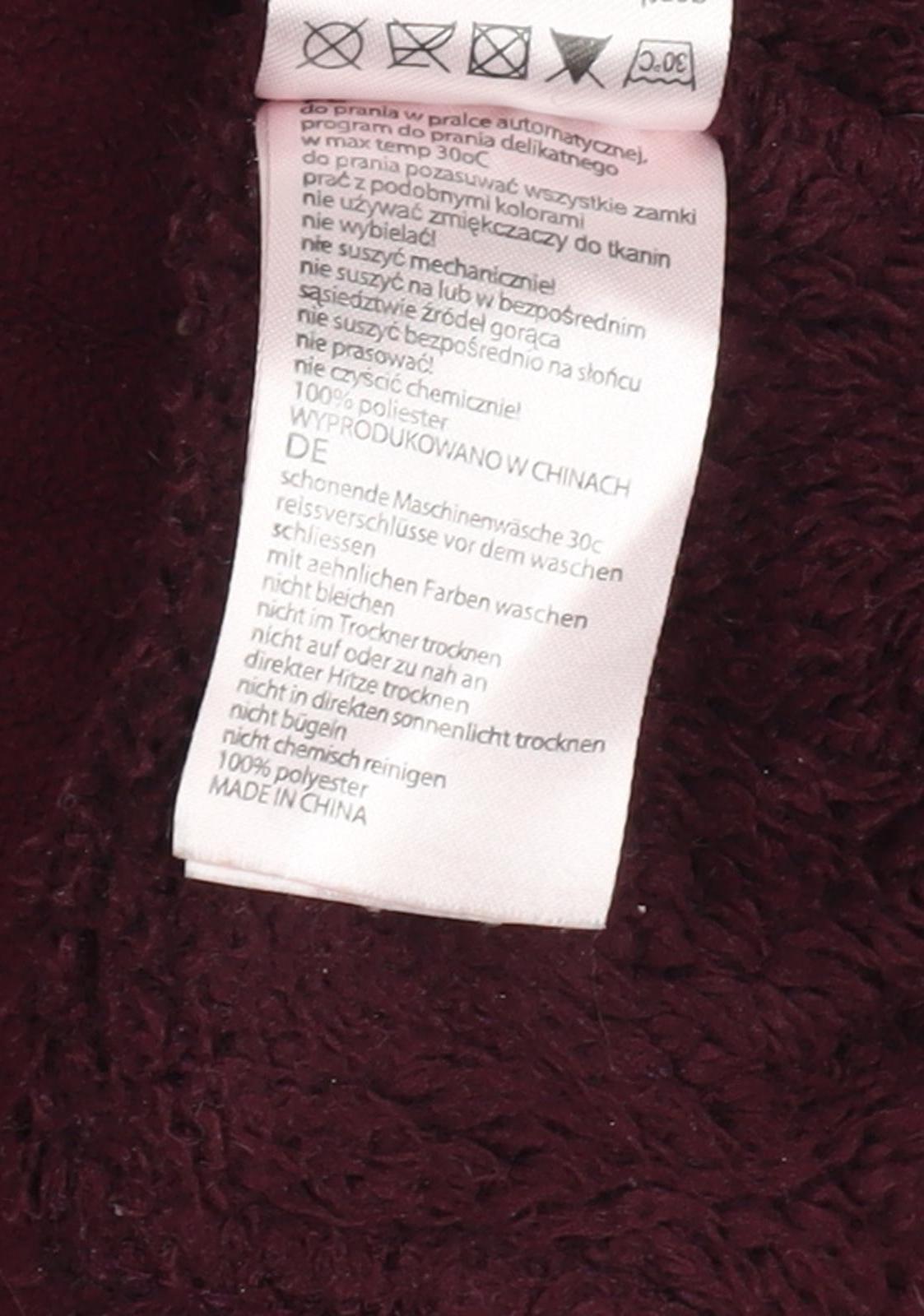 Mountain Warehouse Women's Red Full Zip Fleece Jacket Size 14