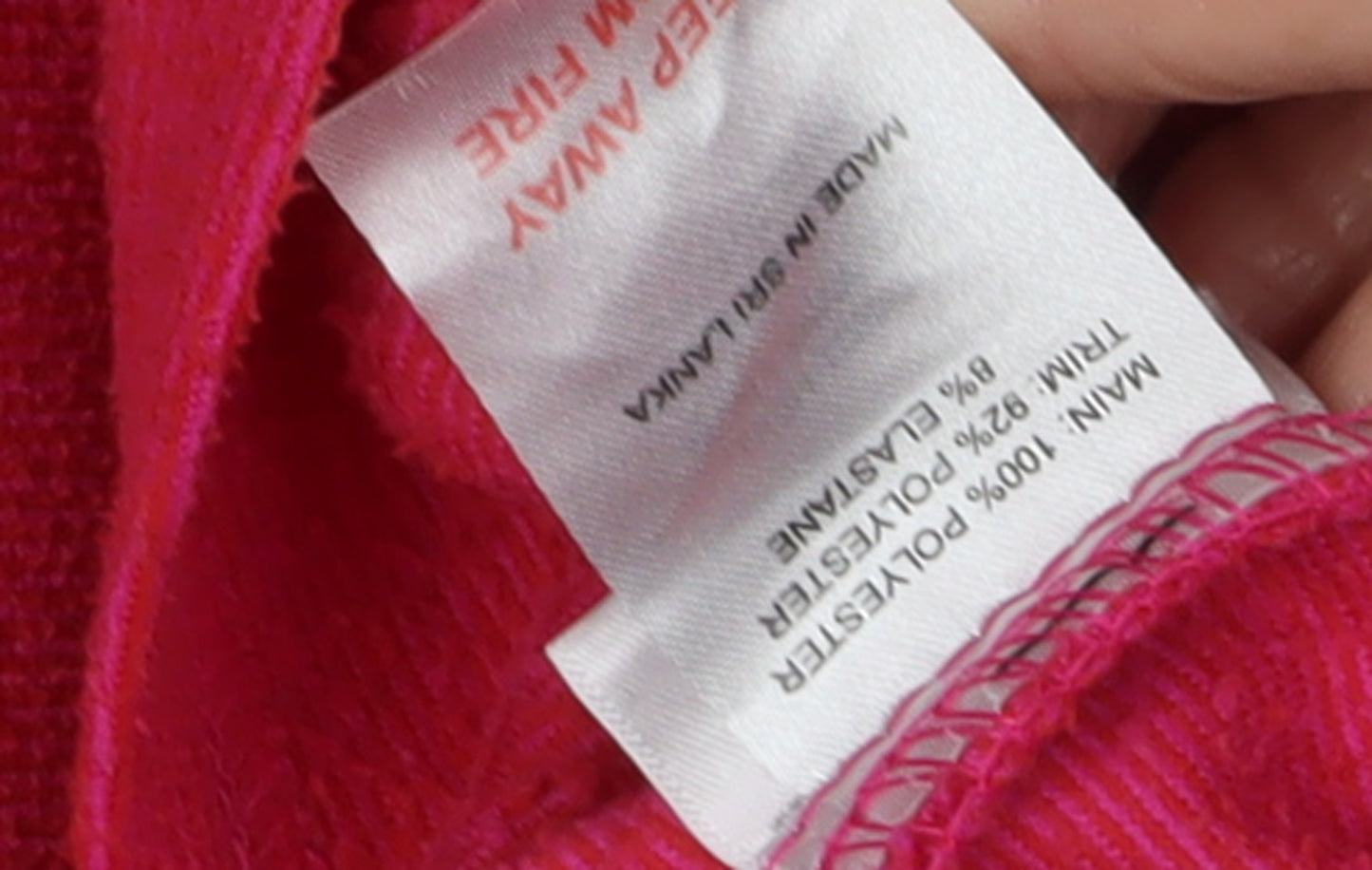 Peter Storm Women's Red Full Zip Hoodie Size 10