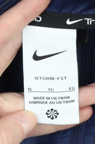 Nike Men's Blue XL Windbreaker Jacket