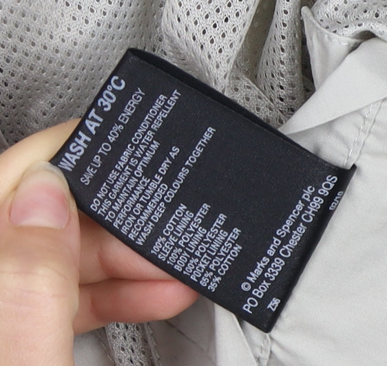 Marks and Spencer Men's Beige XL Basic Jacket