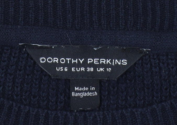 Dorothy Perkins Women’s Multicoloured Striped Jumper Size 10