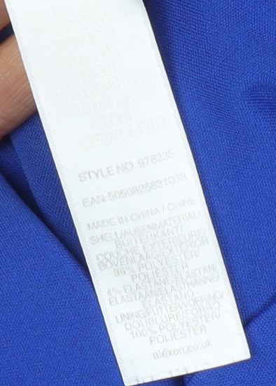 Alexon Women's Blue Sheath Dress Size 14