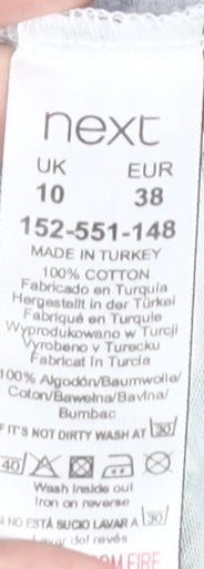 Next Women's Multicoloured Animal Print Top Size 10