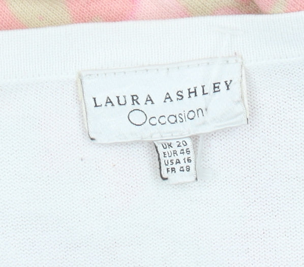 Laura Ashley Women's Floral Multicoloured Blouse Size 20