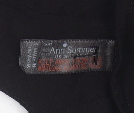 Ann Summers Women's Black Strapless Top, Size 16