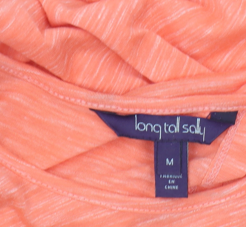 Long Tall Sally Women's Orange M Tank Top Sleeveless