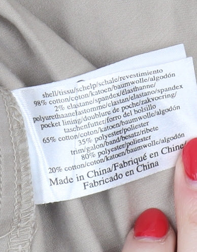 Laura Ashley Women's Beige Pencil Skirt Size 18