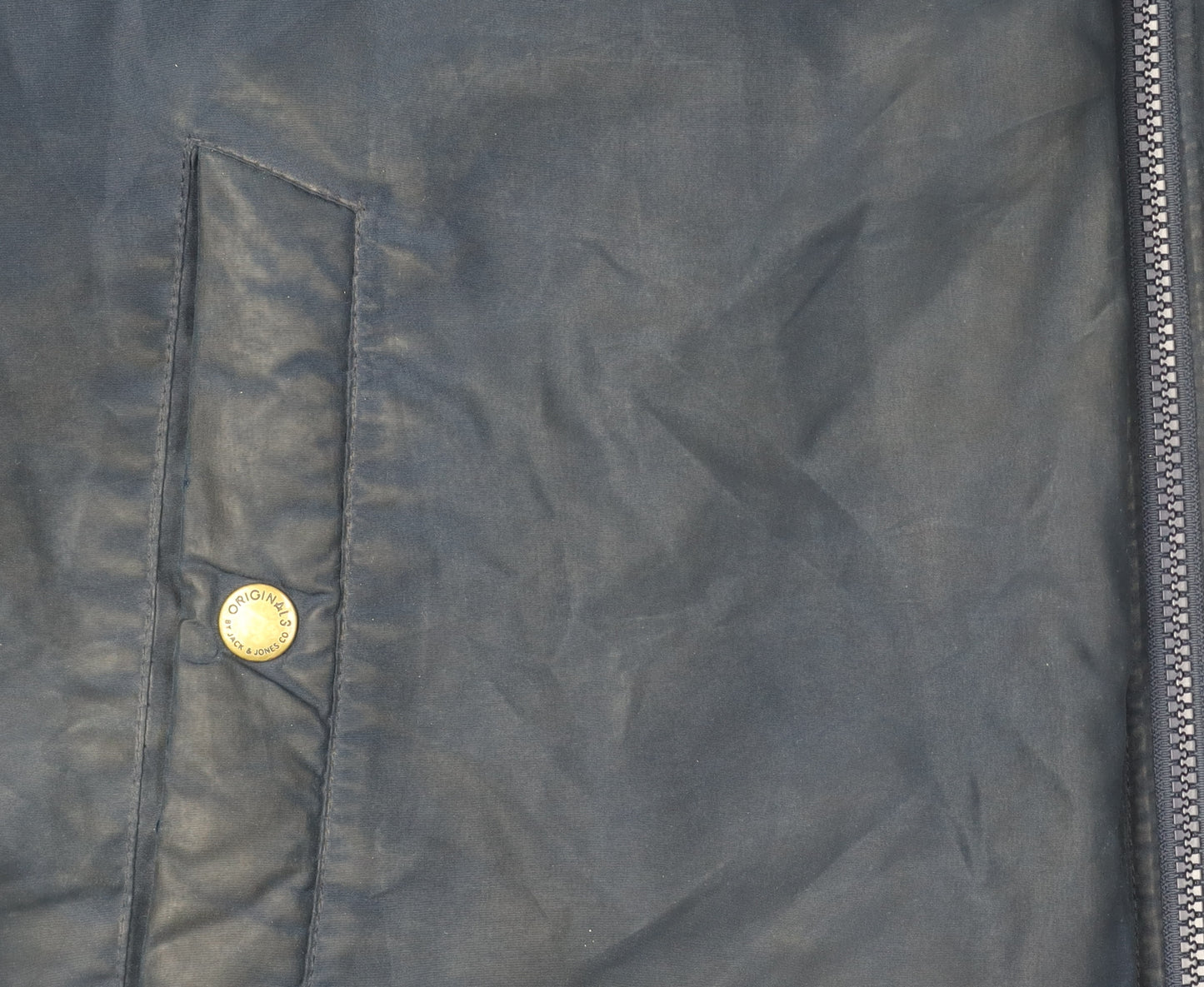 Jack & Jones Men's XL Blue Hooded Jacket