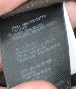 The North Face Men's Black Striped Jacket, Size S