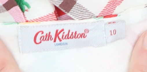 Cath Kidston Women’s Multicoloured Check Dress, Size 10