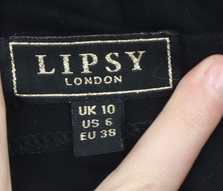 Lipsy Women's Black Pencil Skirt, Size 10