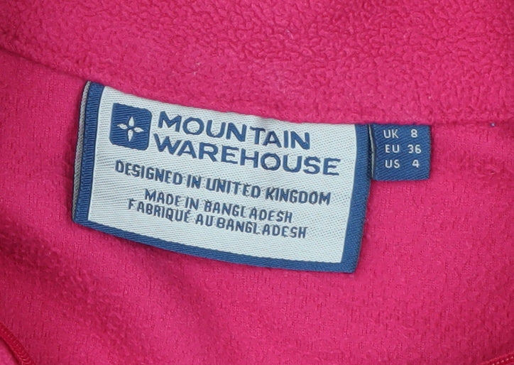Mountain Warehouse Pink Women's Pullover Sweater, Size 8