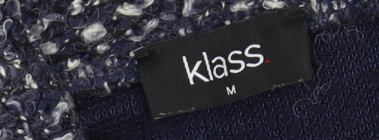 Klass Women's Black Cowl Neck Jumper M