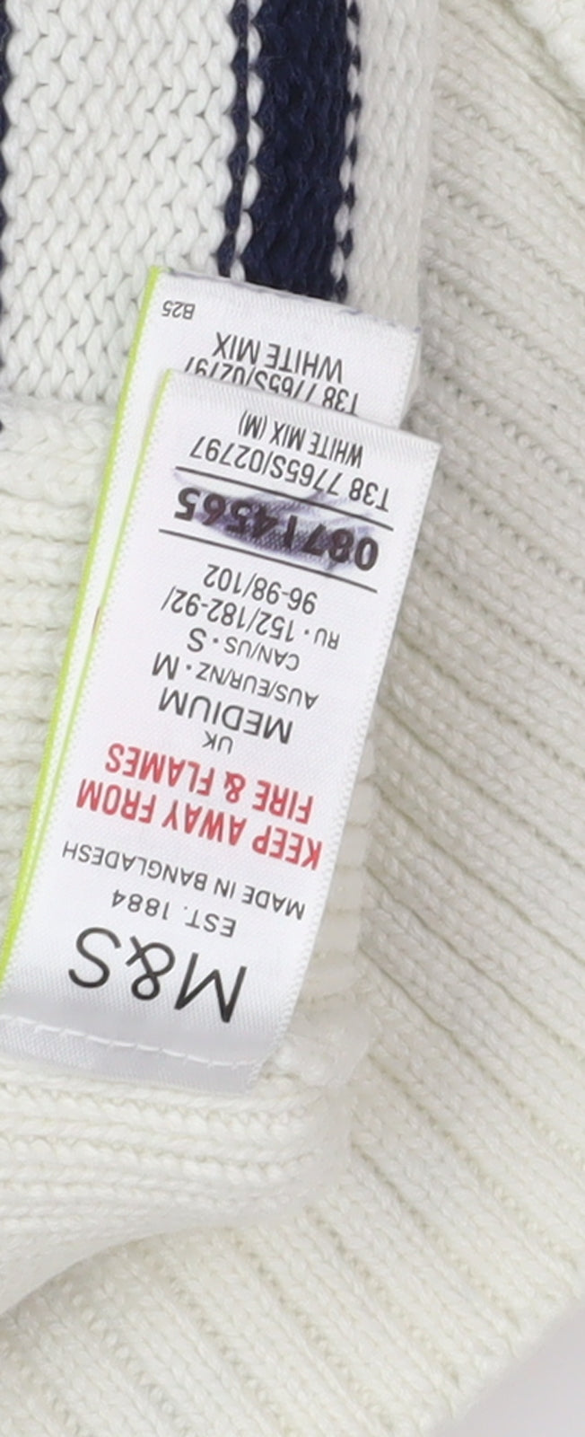 Marks and Spencer Women's Multicoloured Striped Jumper