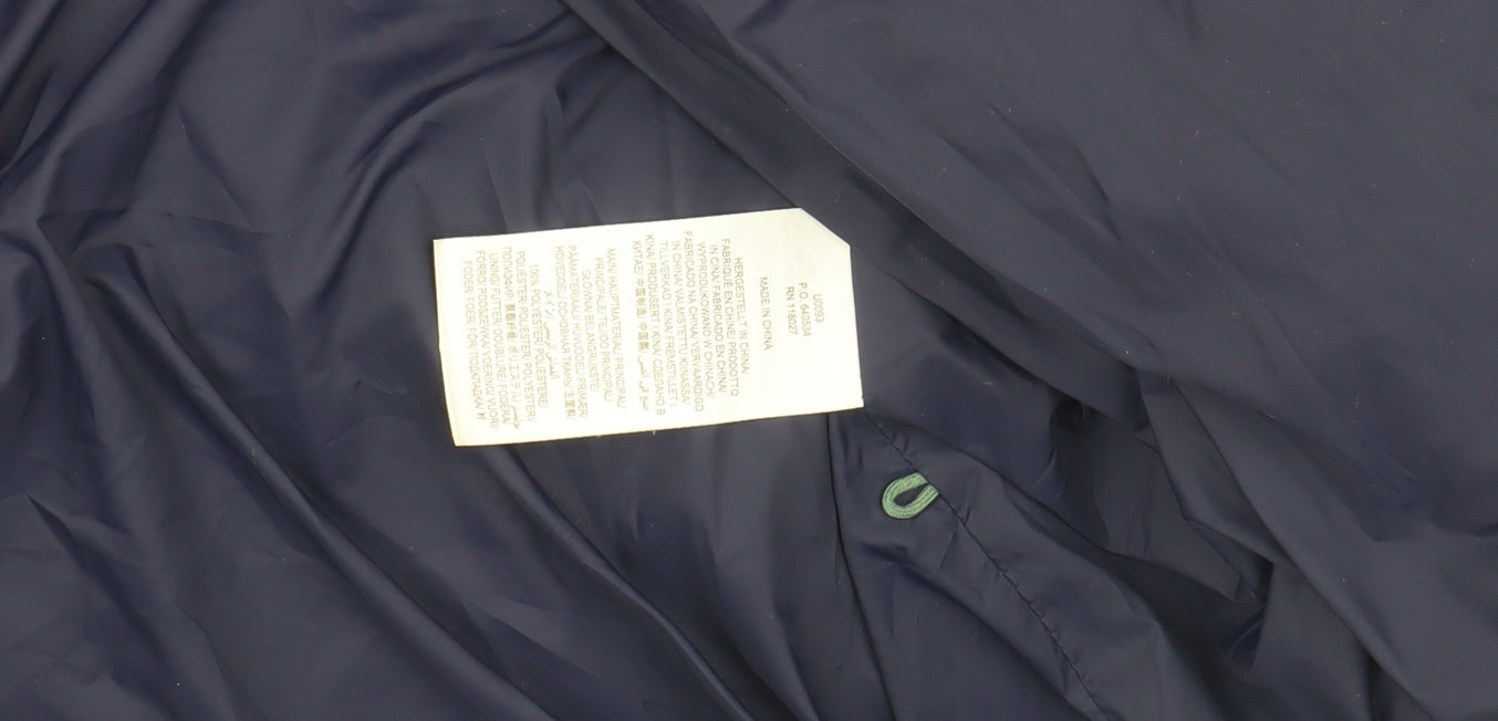 Boden Men's Blue Puffer Jacket S - Winter Casual