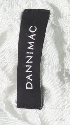 Dannimac Women's White Parka L+ Hooded Lightweight