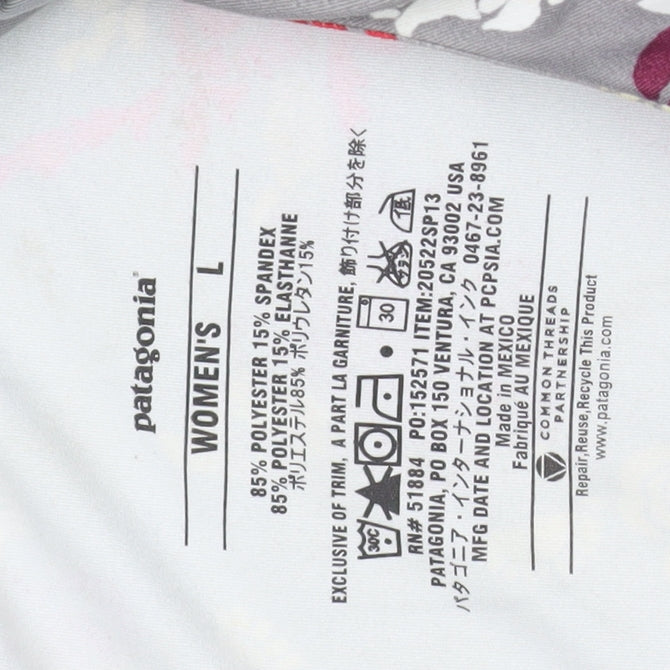 Patagonia Women's Multicoloured Floral A-Line Dress L