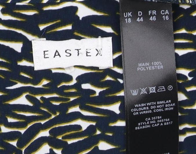 East Women's Multicoloured Blouse Size 18