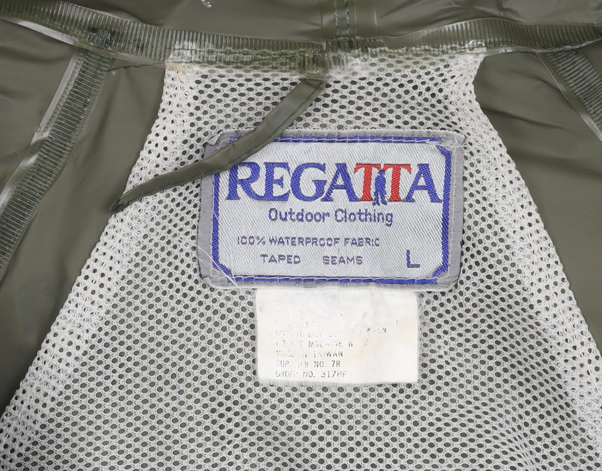 Regatta Men's Green Waterproof Hooded Jacket L