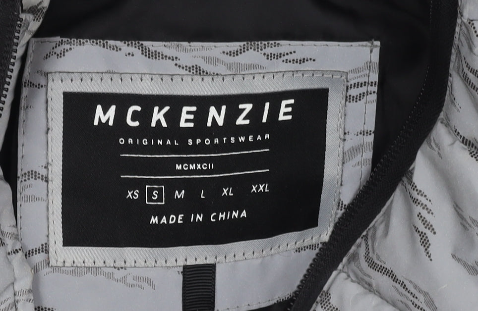 McKenzie Men's Grey Puffer Jacket S